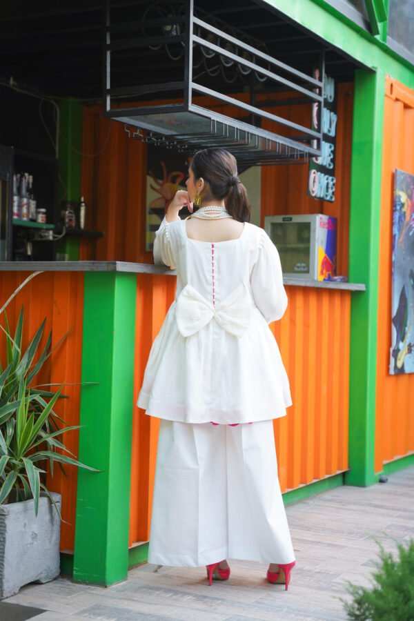 Silken Grace Bow Frock - Image 2